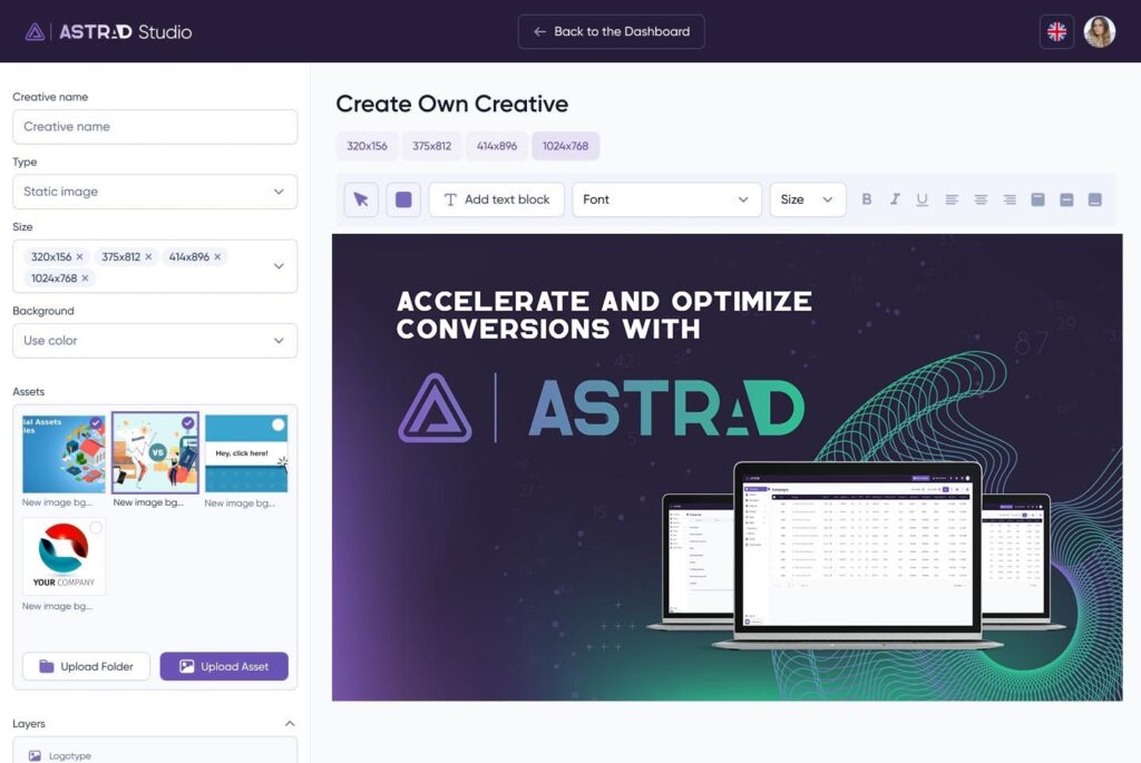 accelerate and optimize astrad